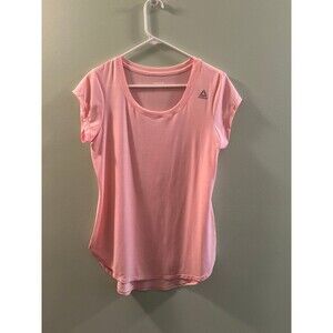 Reebok pink workout shirt